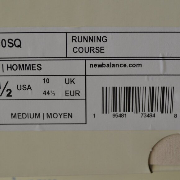 NB/STAUD  MENS M5740SQ RUNNING COURSE SHOES- NEW WITH A BOX - Picture 12 of 12